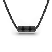 Leather necklace "Solid"