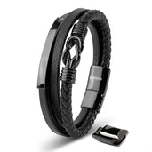 Leather bracelet "Proud"