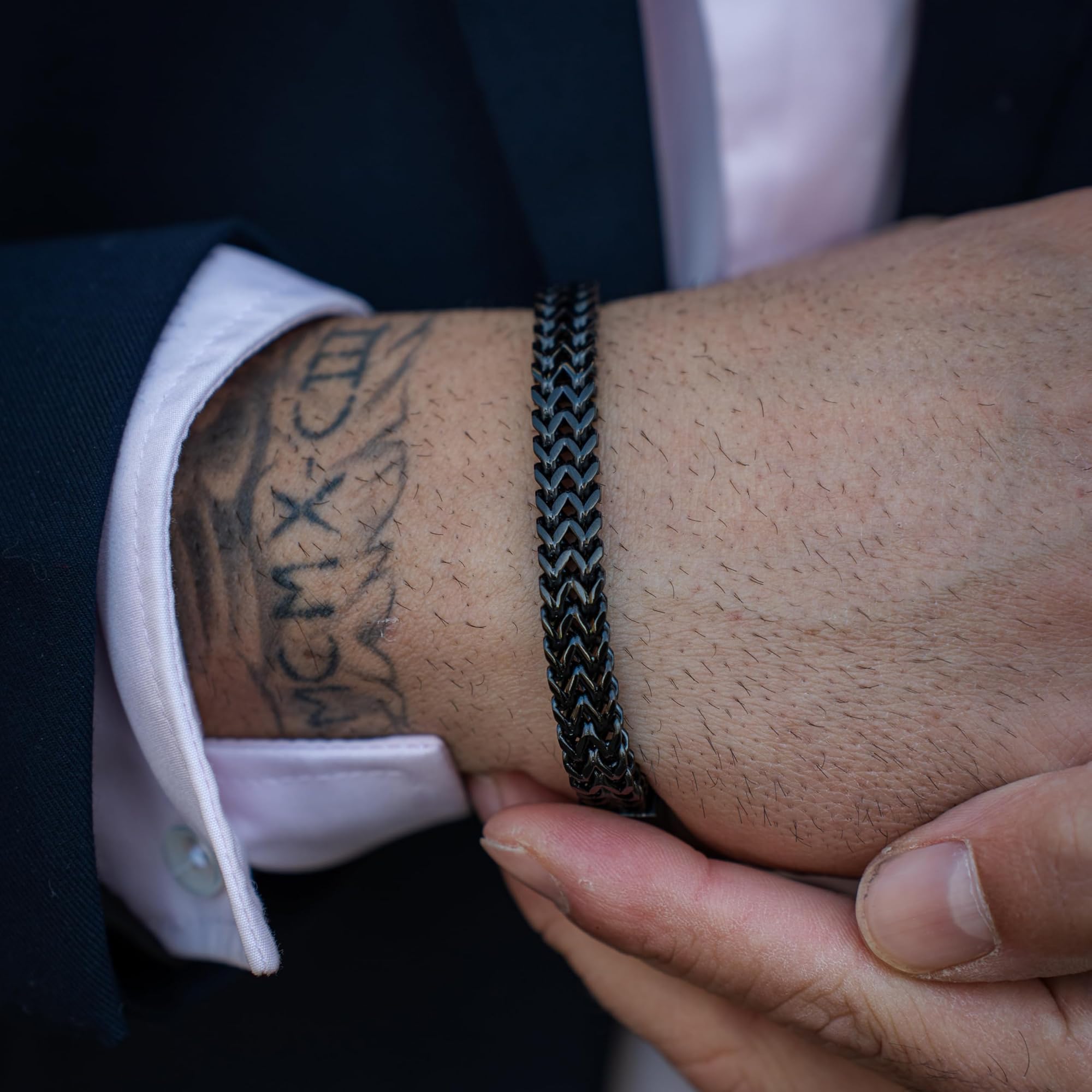 Graveerbare Stalen Armband – Luxe Herenarmband van Edelstaal – Mannen sieraden.nl