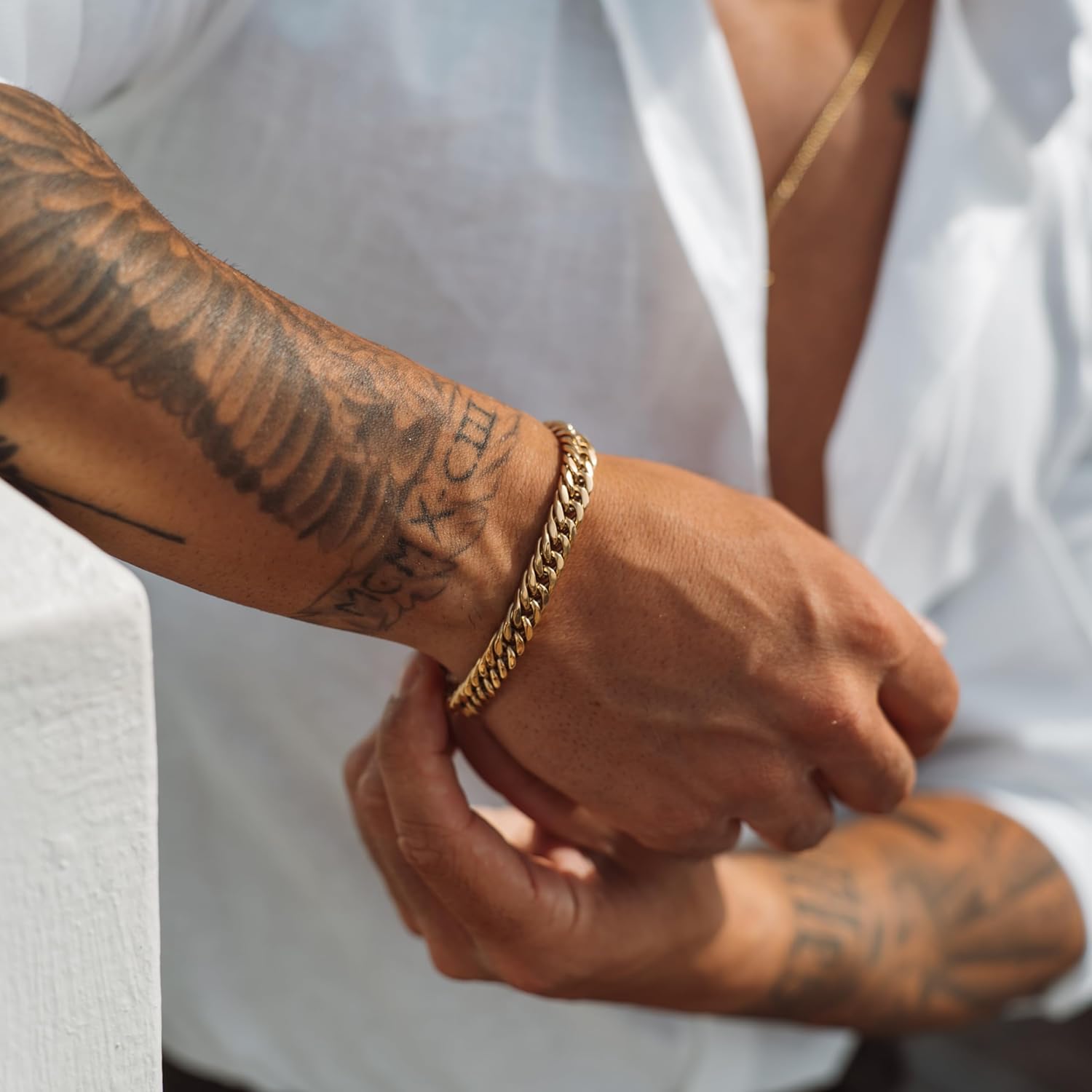 Stainless steel bracelet "Franco"